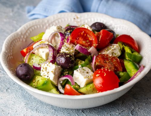 Rezeptidee: Griechischer Salat mit Feta